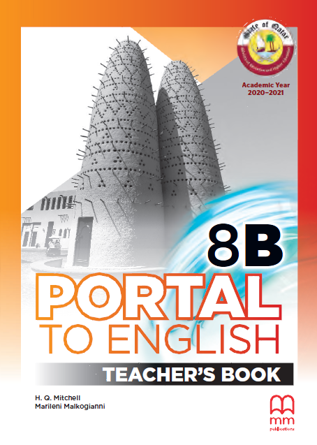 دليل المعلم Teacher Book لمادة اللغة الانجليزية الصف الثامن الفصل الثاني المنهاج القطري نسخة 2020-2021 do.php?img=48505